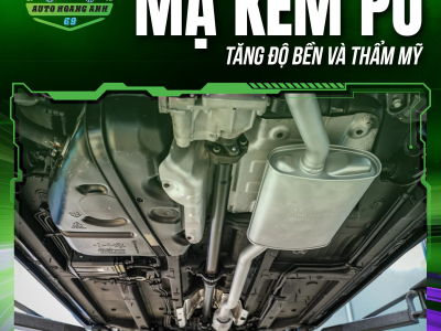 Bảo Vệ Xe của Bạn với Dịch Vụ Mạ Kẽm Pô từ Auto Hoàng Anh 69