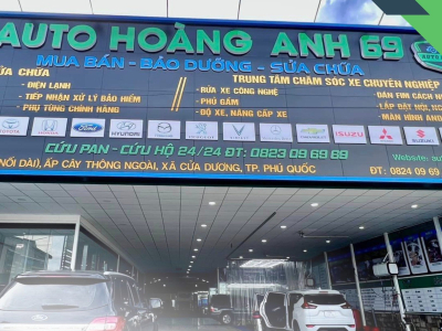 Auto Hoàng Anh 69 - Dịch Vụ Sửa Chữa Và Độ Xe Ô Tô Hàng Đầu Phú Quốc