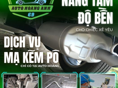 Nâng Tầm Độ Bền Cho Chiếc Xế Yêu – Dịch Vụ Mạ Kẽm Pô