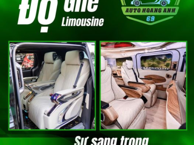 ĐỘ GHẾ LIMOUSINE – ĐỈNH CAO CỦA SỰ SANG TRỌNG