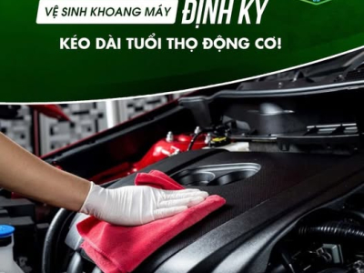 Vệ Sinh Khoang Máy Định Kỳ – Kéo Dài Tuổi Thọ Động Cơ Tại Auto Hoàng Anh 69