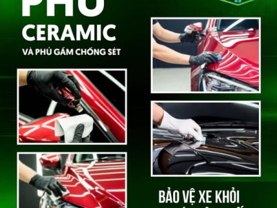 BẢO VỆ XẾ YÊU VỚi PHỦ CERAMIC VÀ PHỦ GẦM CHỐNG SÉT TẠI AUTO HOÀNG ANH 69!