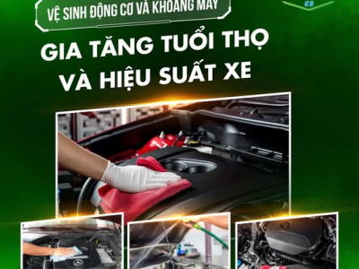 AUTO HOÀNG ANH 69 – VỆ SINH ĐỘNG CƠ & KHOANG MÁY, BẢO VỆ "TRÁI TIM" XE CỦA BẠN!