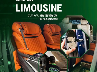 Ghế Da Limousine – Cửa Hít: Nâng Tầm Đẳng Cấp, Thể Hiện Chất Riêng!