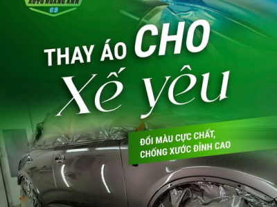 Thay Áo Cho Xe Yêu – Đổi Màu Cực Chất Với Dịch Vụ Wrap Đổi Màu!