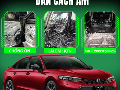 DÁN CÁCH ÂM – CHỐNG ỒN Ô TÔ