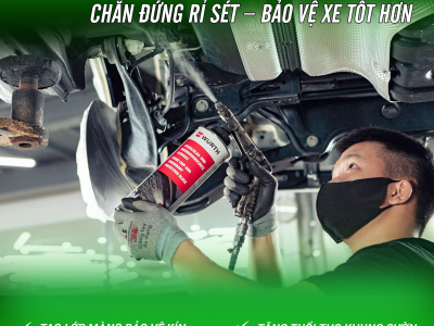 PHỦ GẦM CHỐNG SÉT: NGĂN NGỪA RỈ SÉT VÀ BẢO VỆ XE LUÔN BỀN